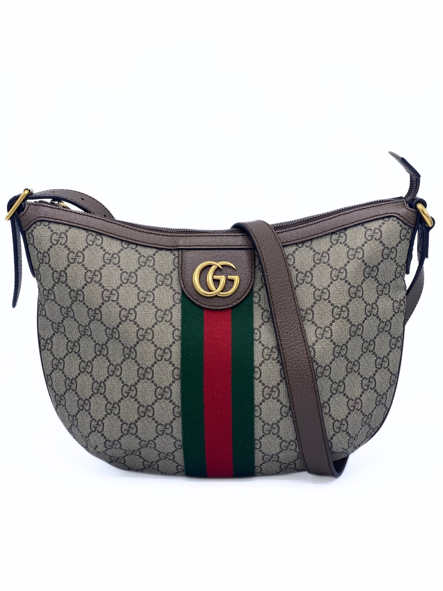 Bandolera Gucci Supreme GG Ophidia Half Moon