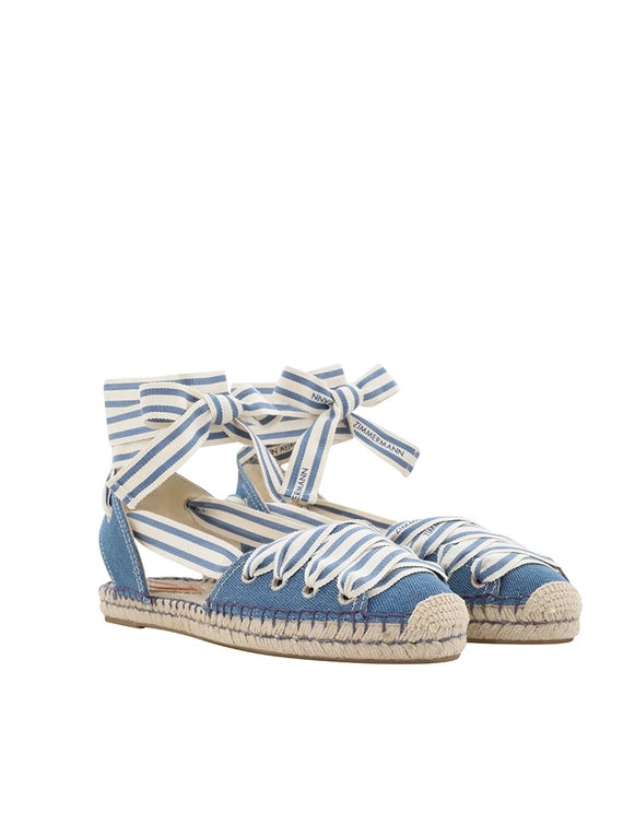 Espadrille Zimmermann Sol Denim Nueva (37)