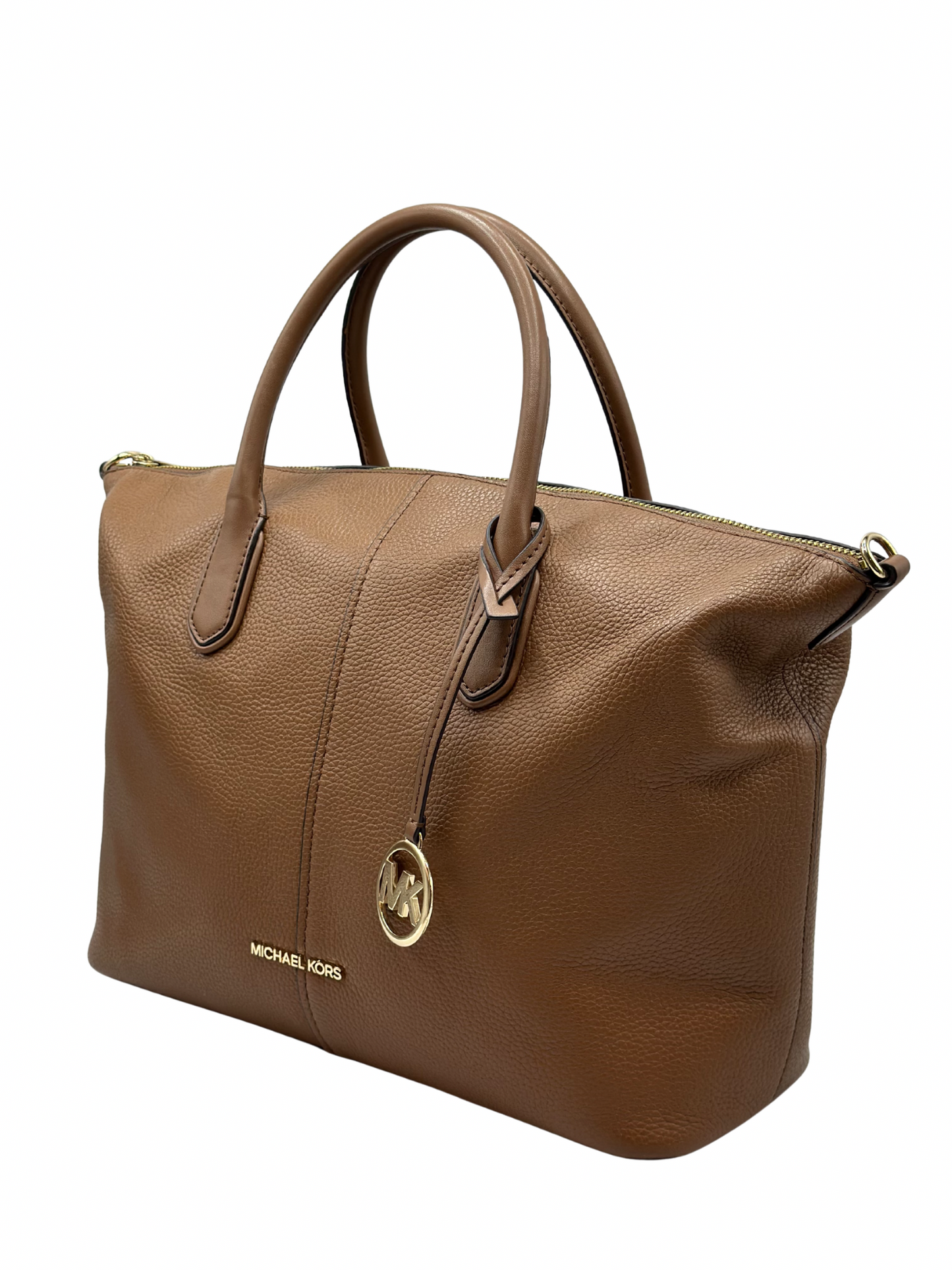 Cartera Marrón Michael Kors Hyde Large Satchel