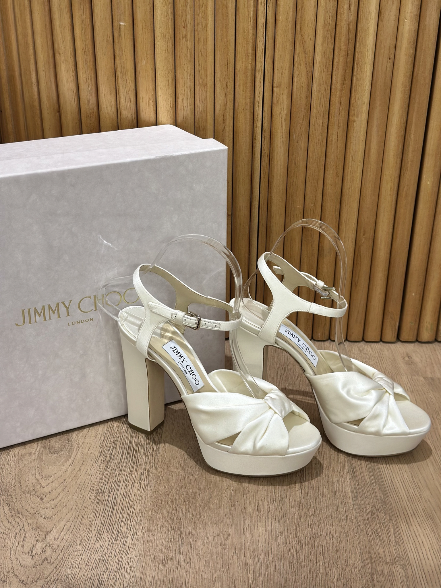 Sandalias Jimmy Choo Heloise 120 (38)