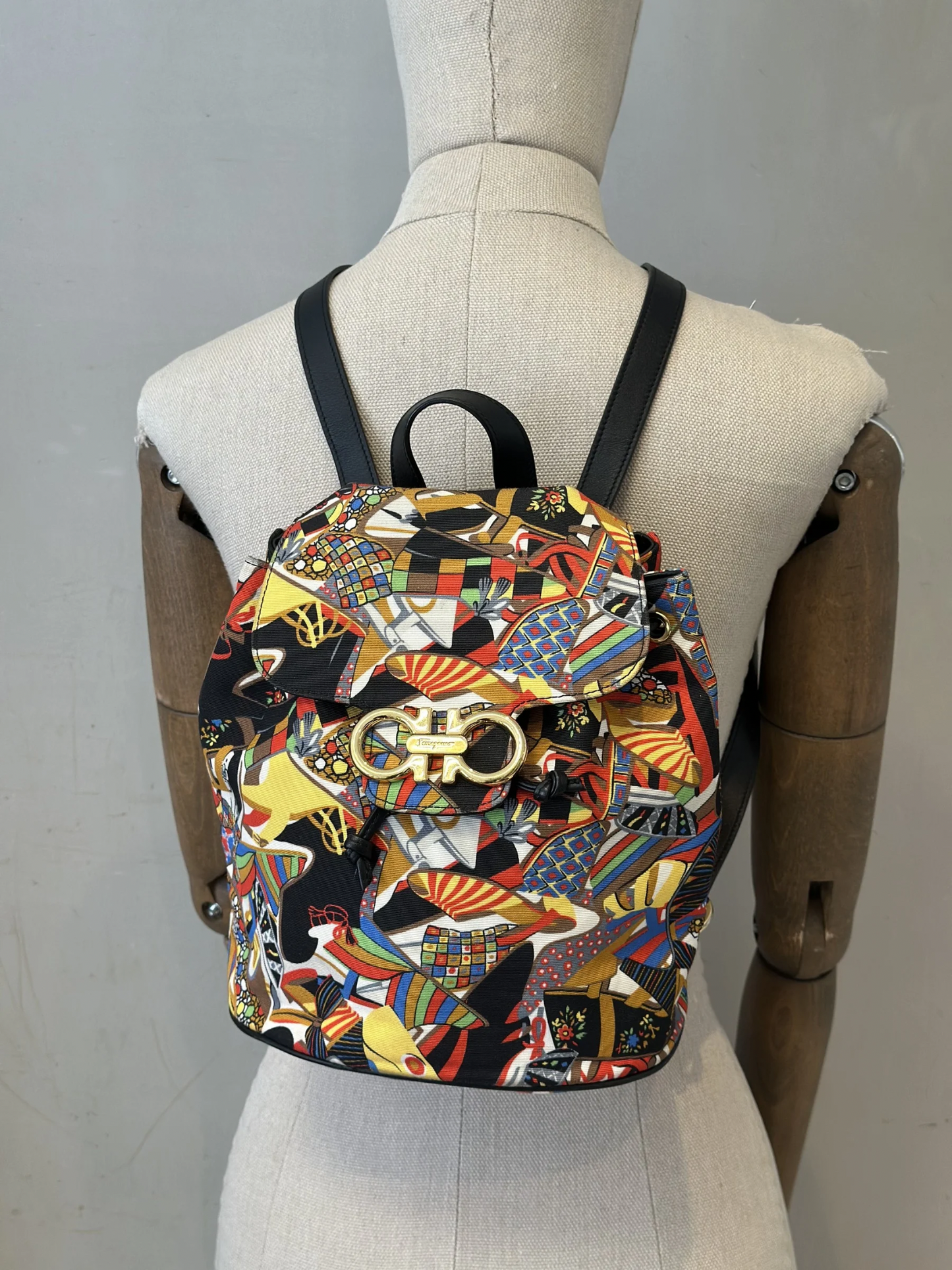 Mochila Multicolor Salvatore Ferragamo