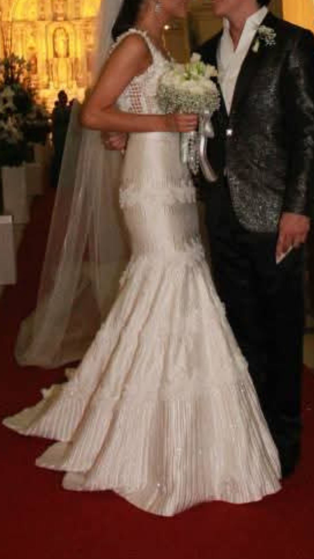 Vestido de Novia Javier Saiach (Talle P)