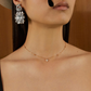 Collar Gucci Flower Double G con Diamantes