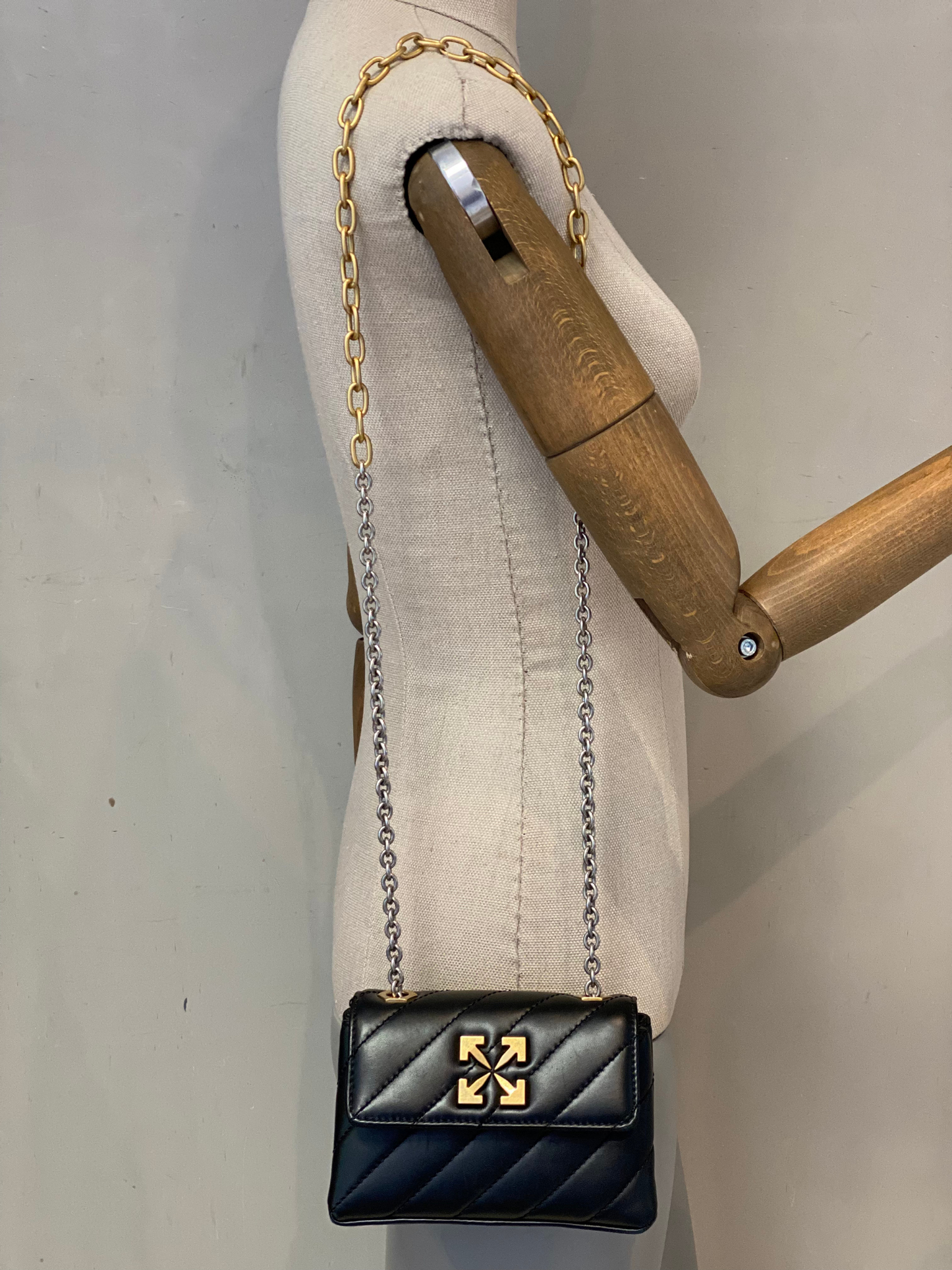 Bolso Negro Off-White Jackhammer 17