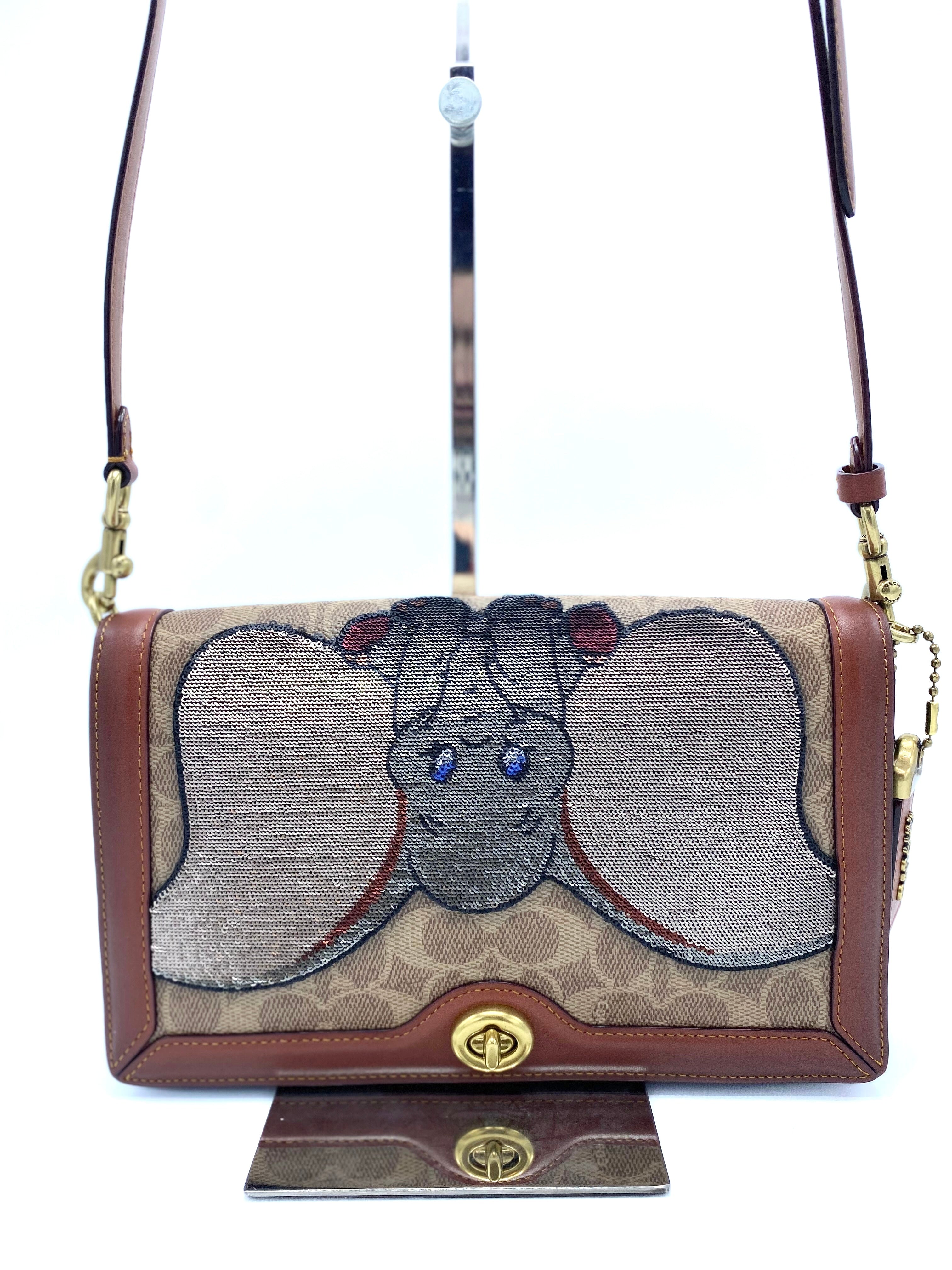Bandolera Coach x Disney Dumbo Cross Body Bag Colección Especial Edicion Limitada