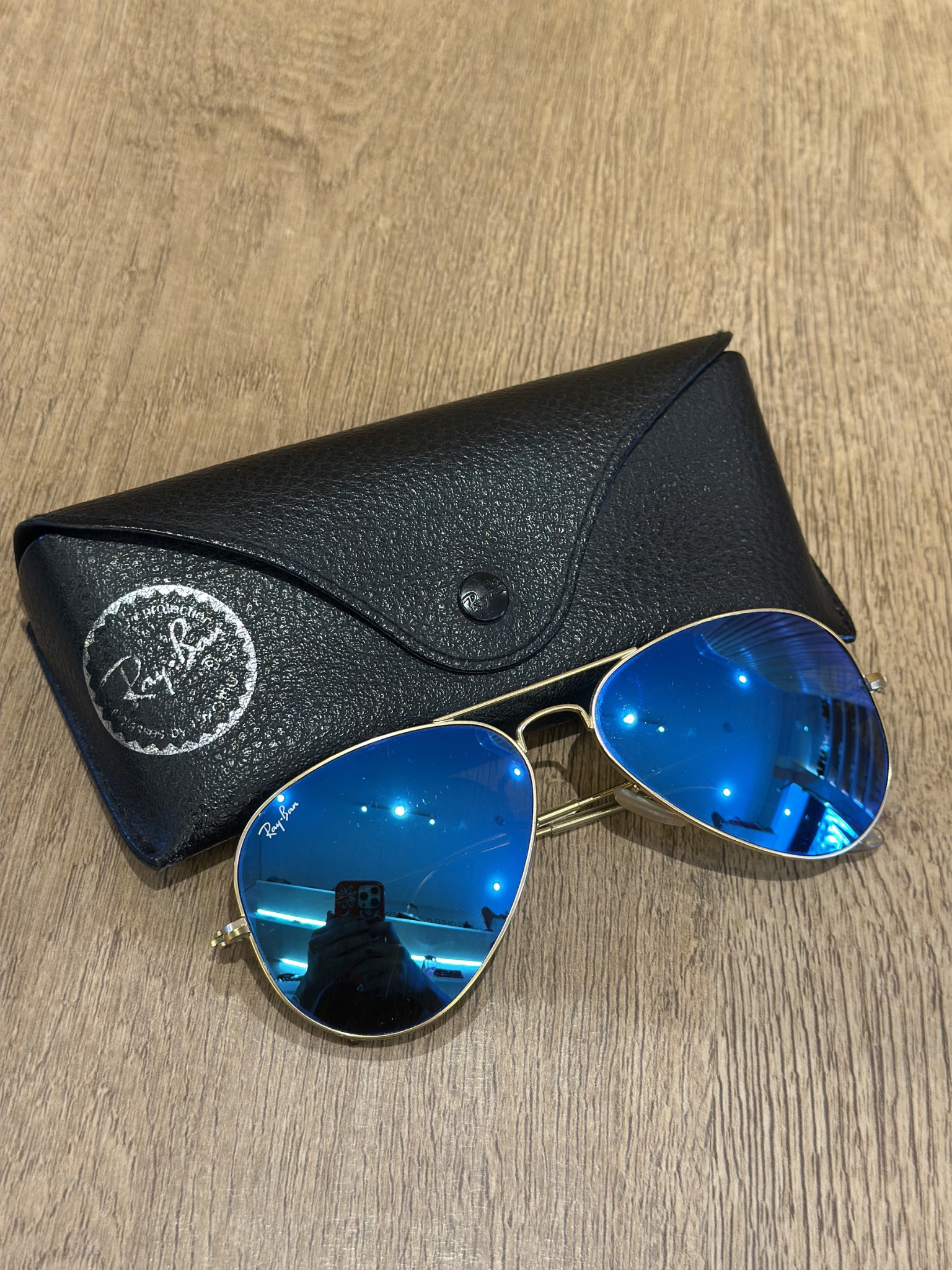 Lente de Sol Ray-Ban RB3025 Aviator Large Metal