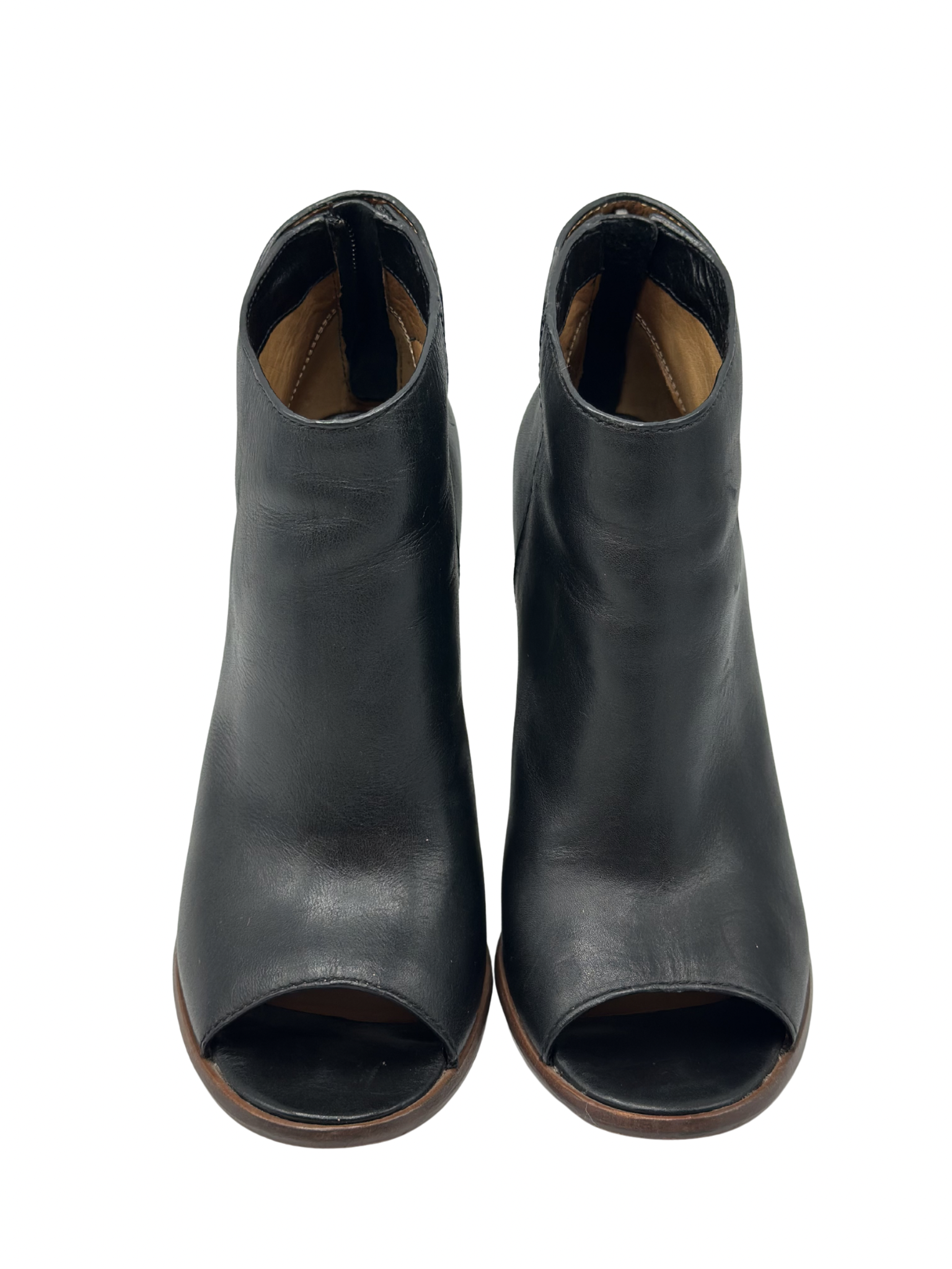 Botines Peep Toe Coach Labelle (8.5)