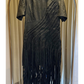 Vestido Negro de Cuerina Ilse Jara (M)