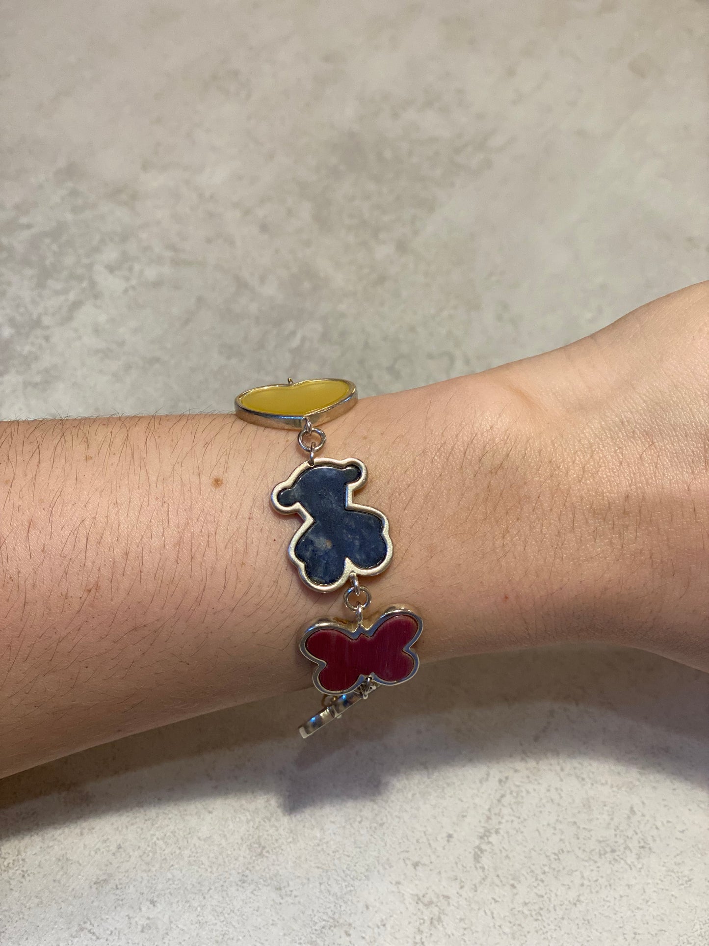 Pulsera Tous de Plata Arcoíris