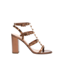 Sandalias Bronce Valentino Garavani Rockstud (37.5)