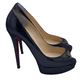 ⁠Sandalia Christian Louboutin Banana Peep Toe (37.5)