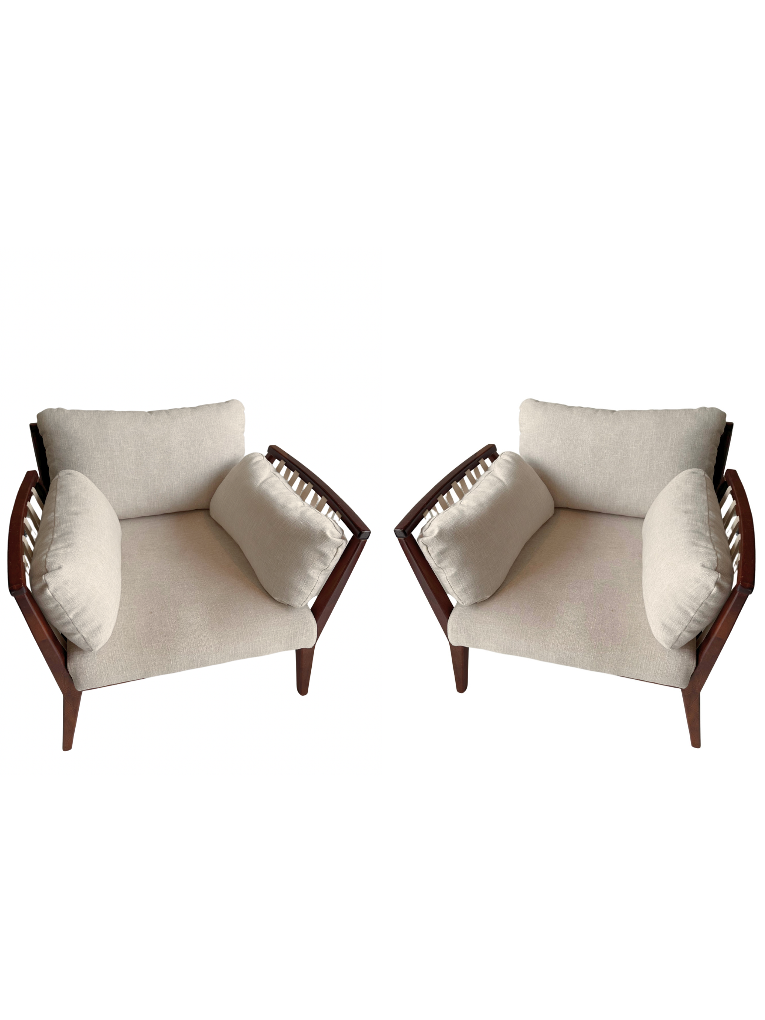 Set de 2 Poltronas June Casa Viva