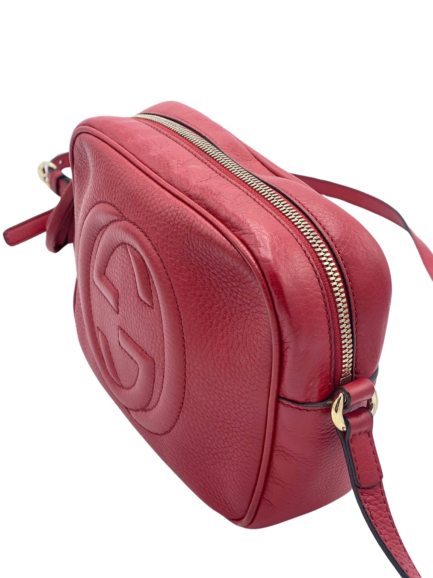 Bandolera Gucci Soho Disco Bag Roja