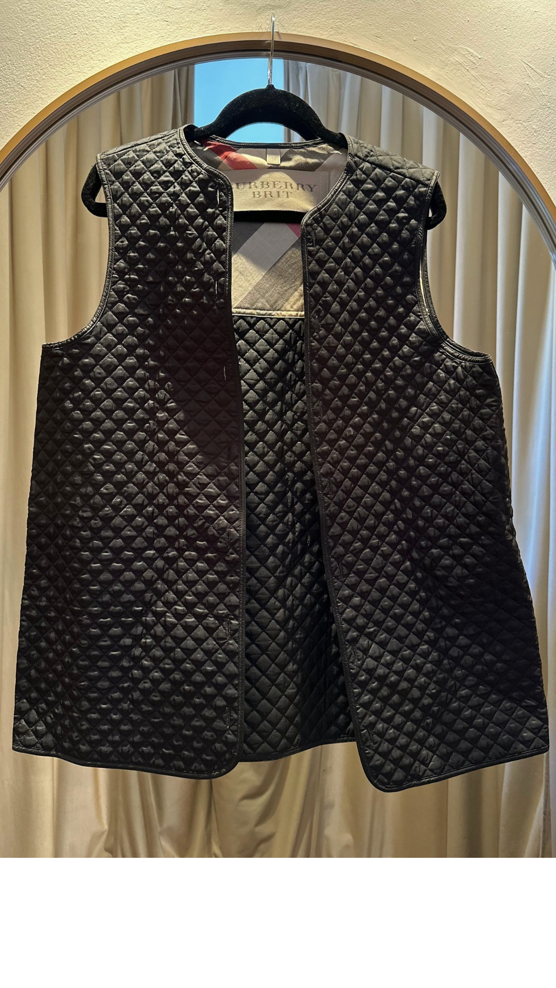 Campera Burberry + Chaleco (Talle 10 USA)