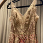 Vestido Victoria Maluff Combinado (Talle XS)