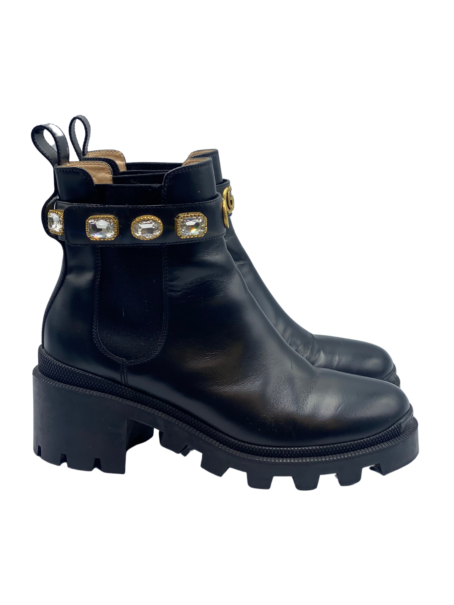 Botas Chunky Gucci GG Crystals (38.5)