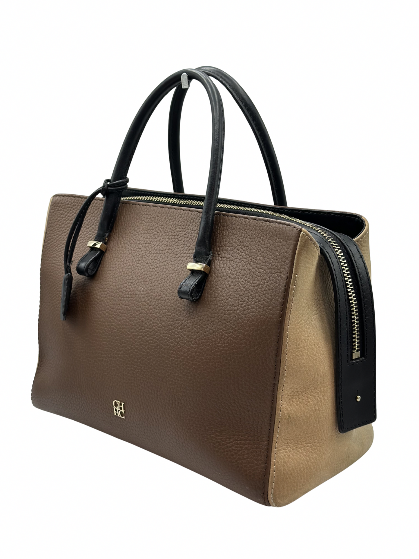 Cartera de Mano Carolina Herrera Bicolor