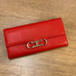 Billetera Carolina Herrera Insignia Roja