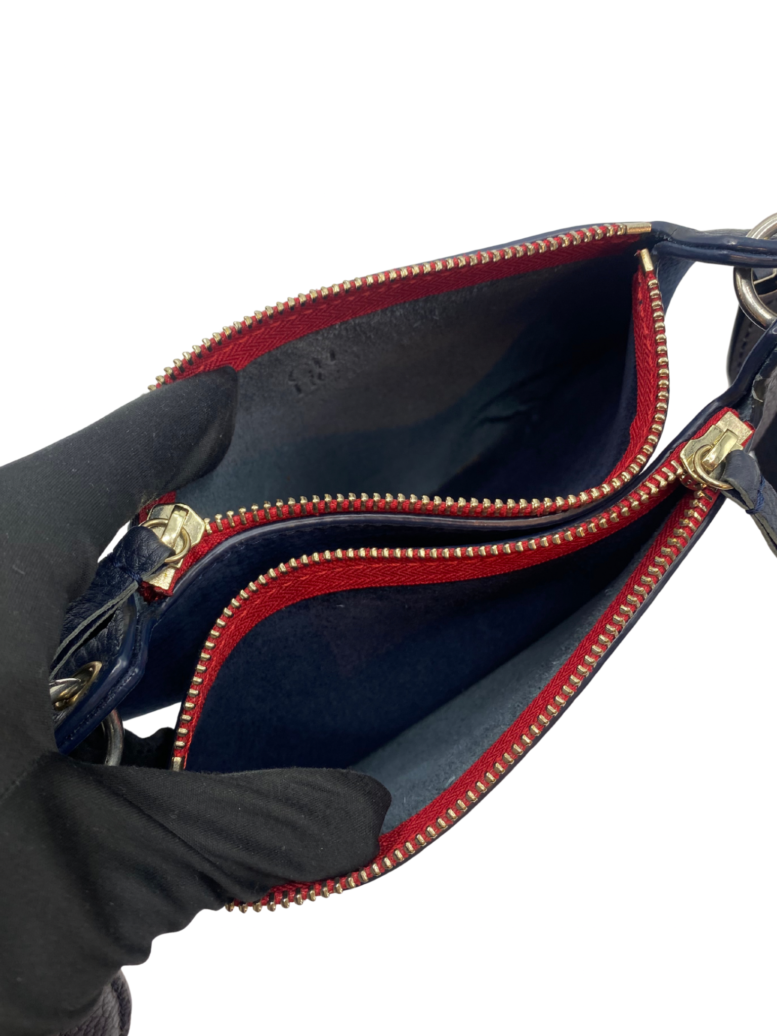 Bandolera Azul Carolina Herrera