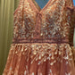 Vestido Rosa Clará Nuevo (Talle S)