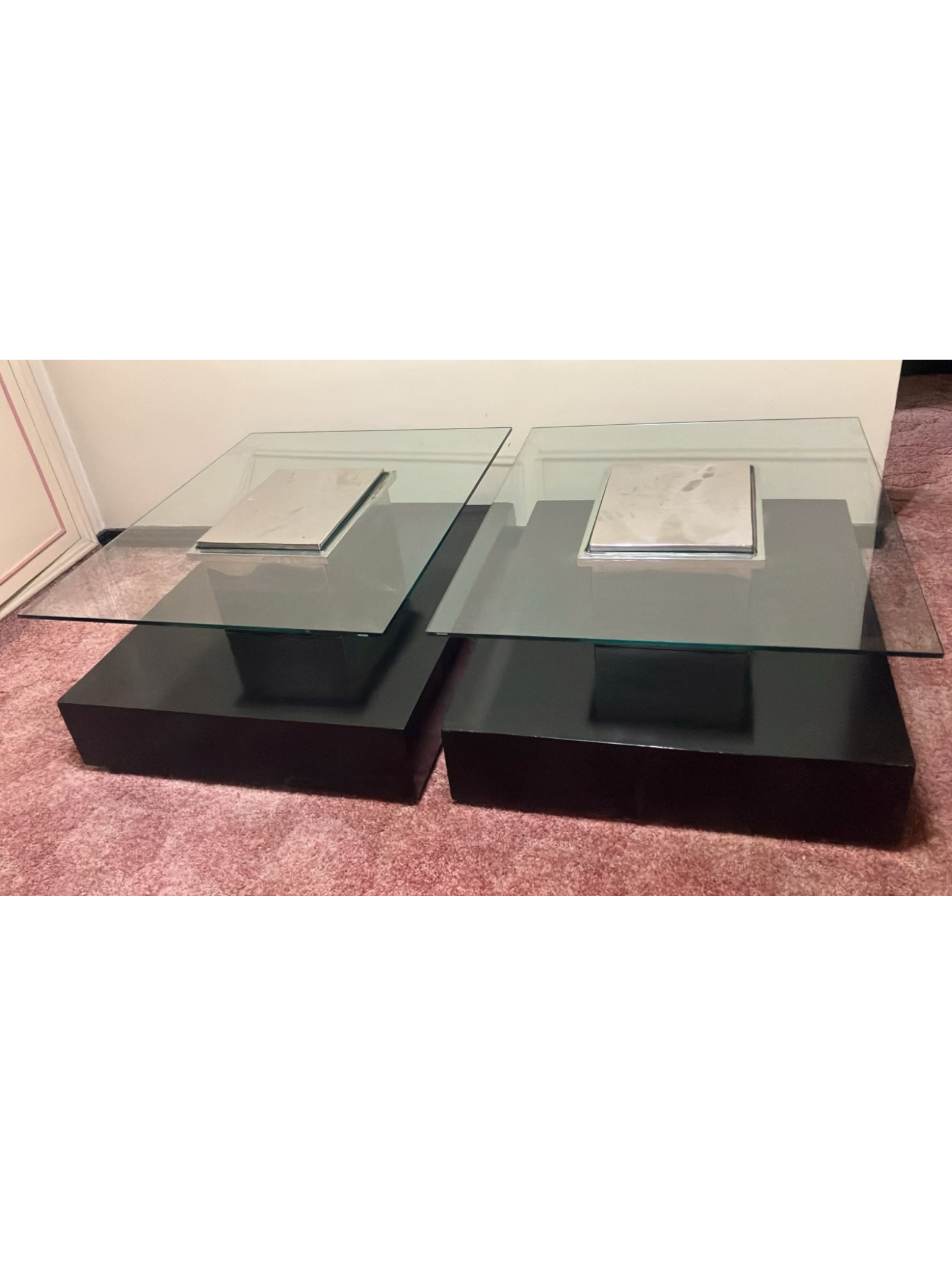 Set de 2 mesas de centro