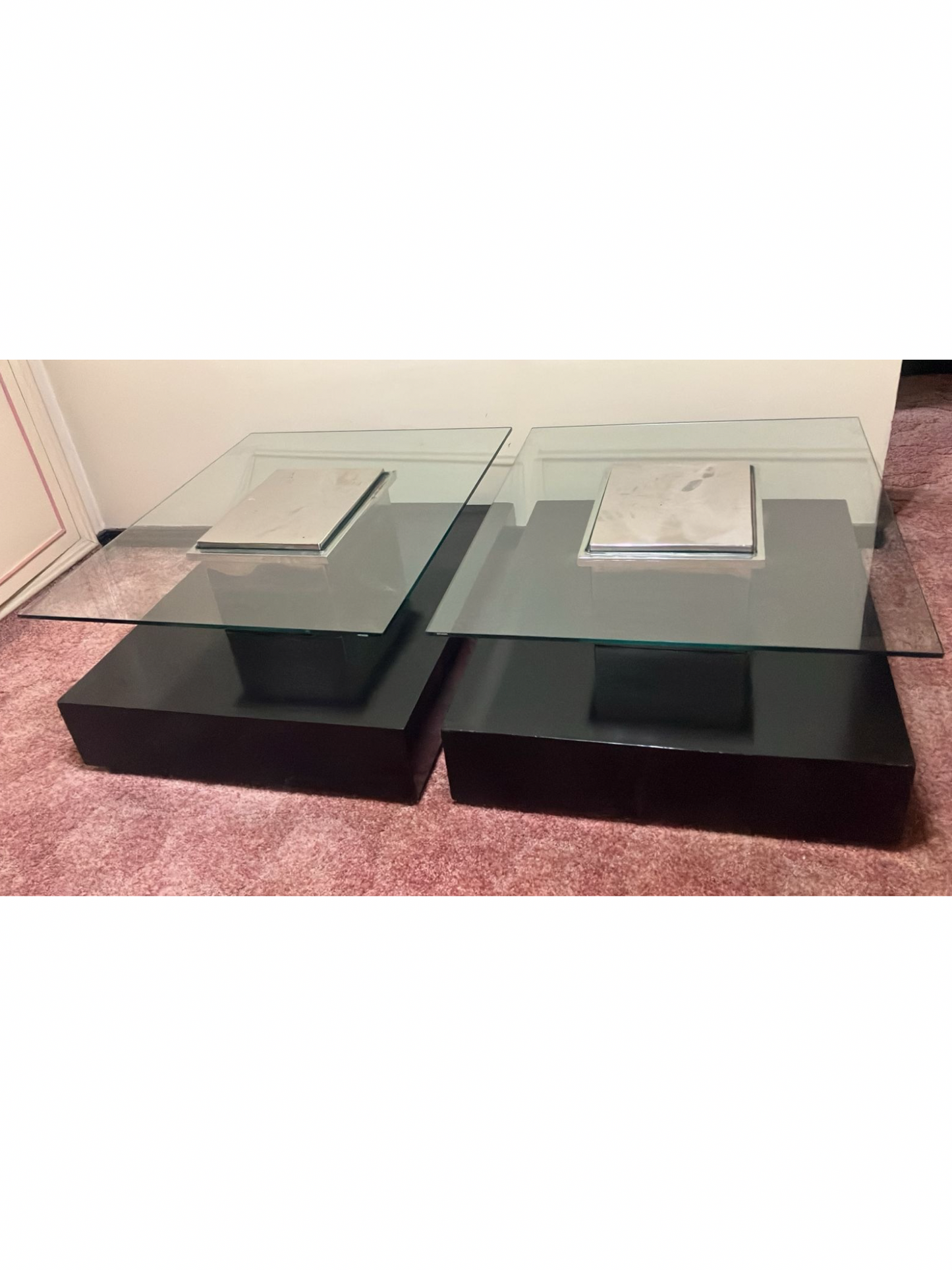 Set de 2 mesas de centro