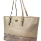 Cartera Blanca Michael Kors Tote Bag