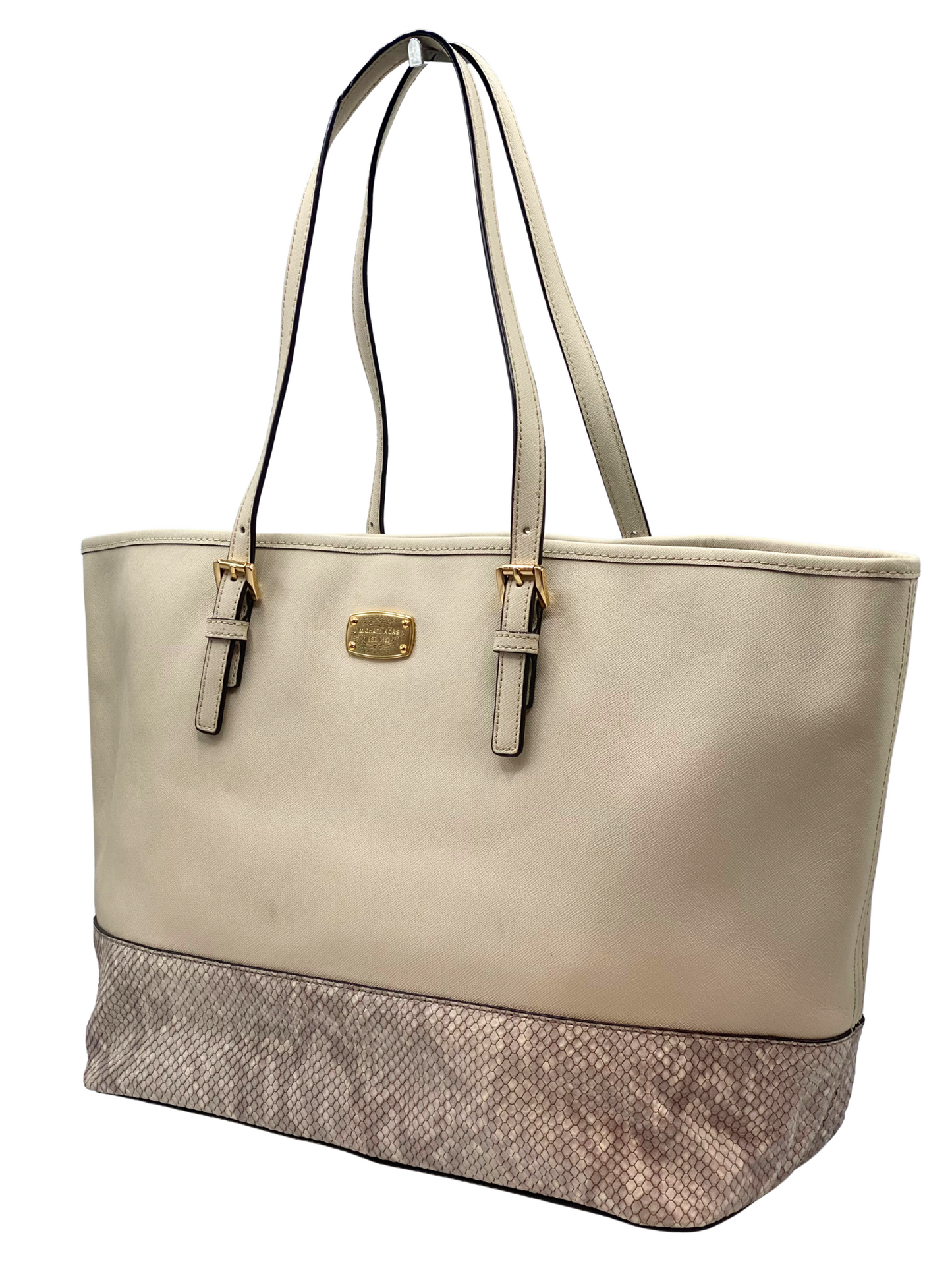 Cartera Blanca Michael Kors Tote Bag