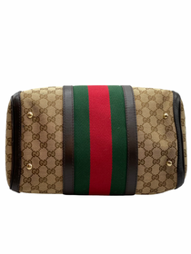 Bolso de Mano Gucci Vintage Boston Ophidia Line