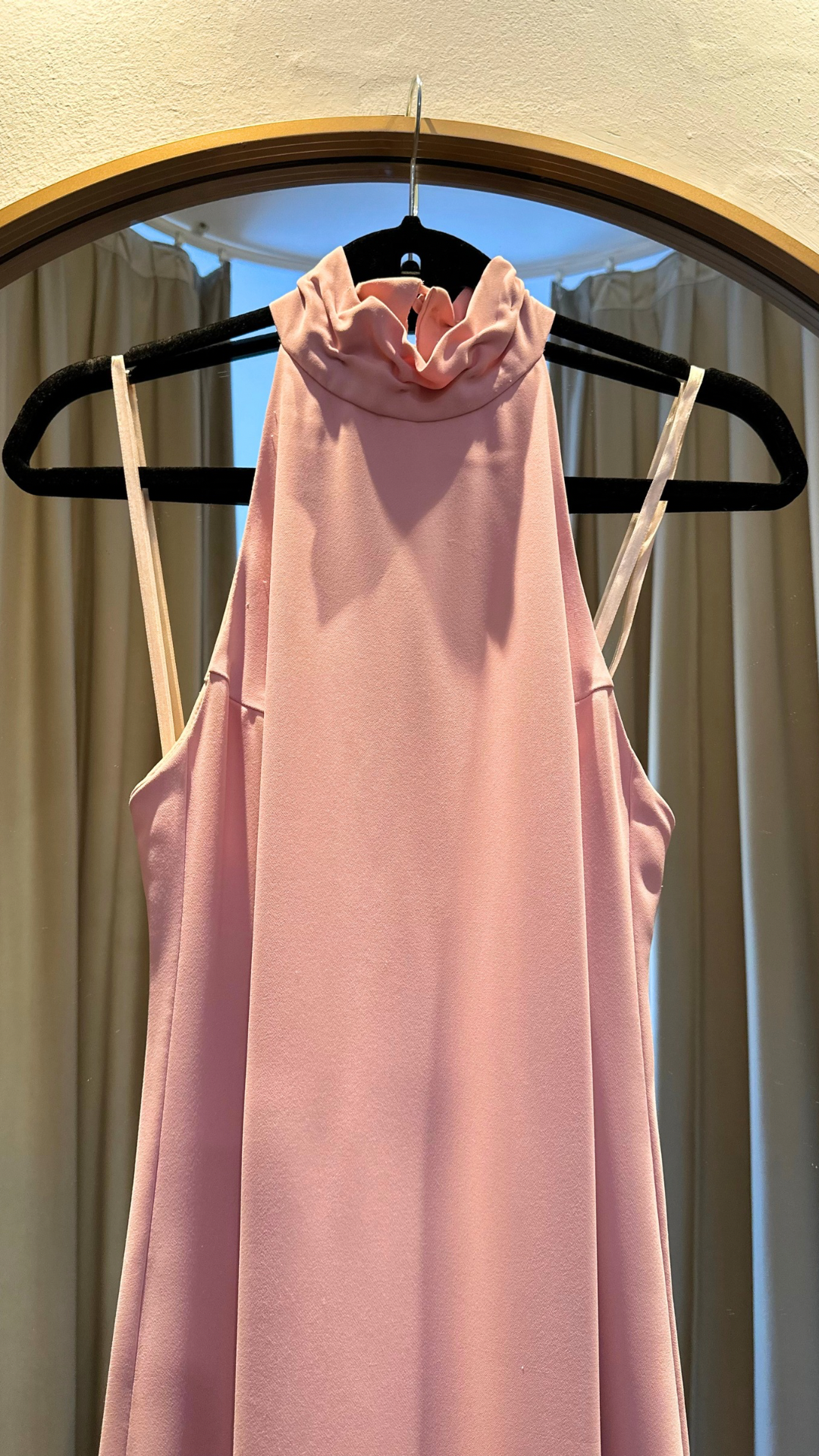 Vestido Rosado Madera (S)