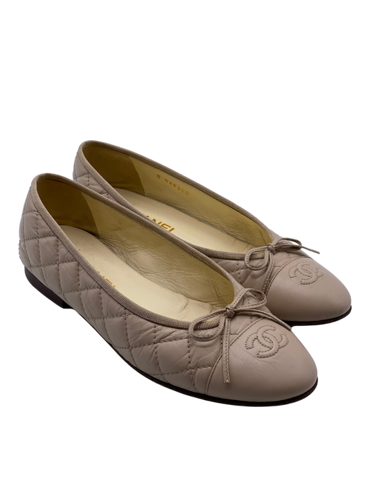 Chatita Bailarina Chanel Beige (38)