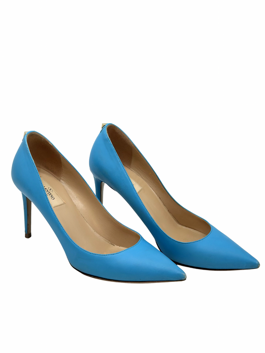 Pumps Celestes Valentino Garavani Rockstud 85 (39)