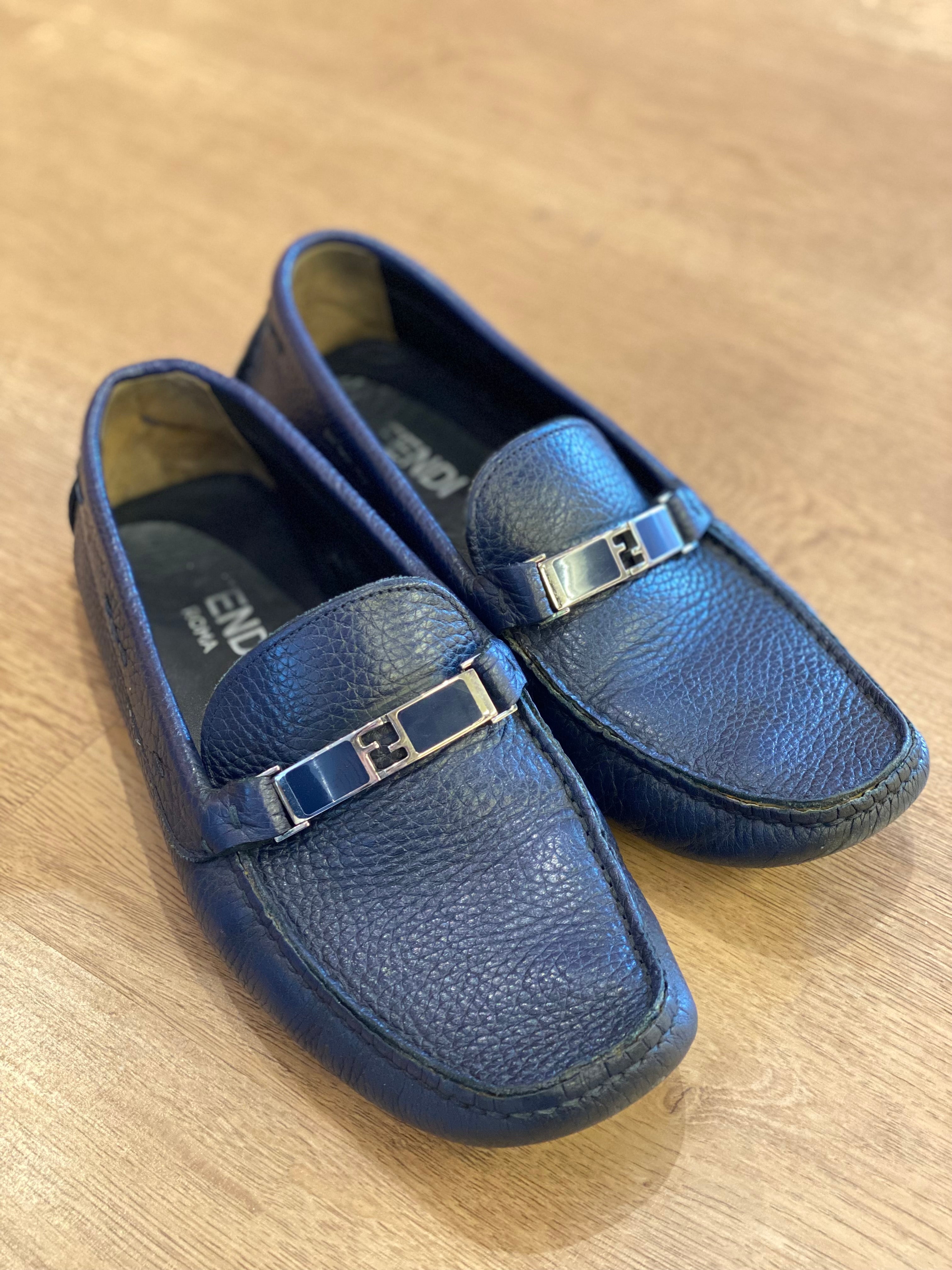 Loafers Fendi Navy (US 42)