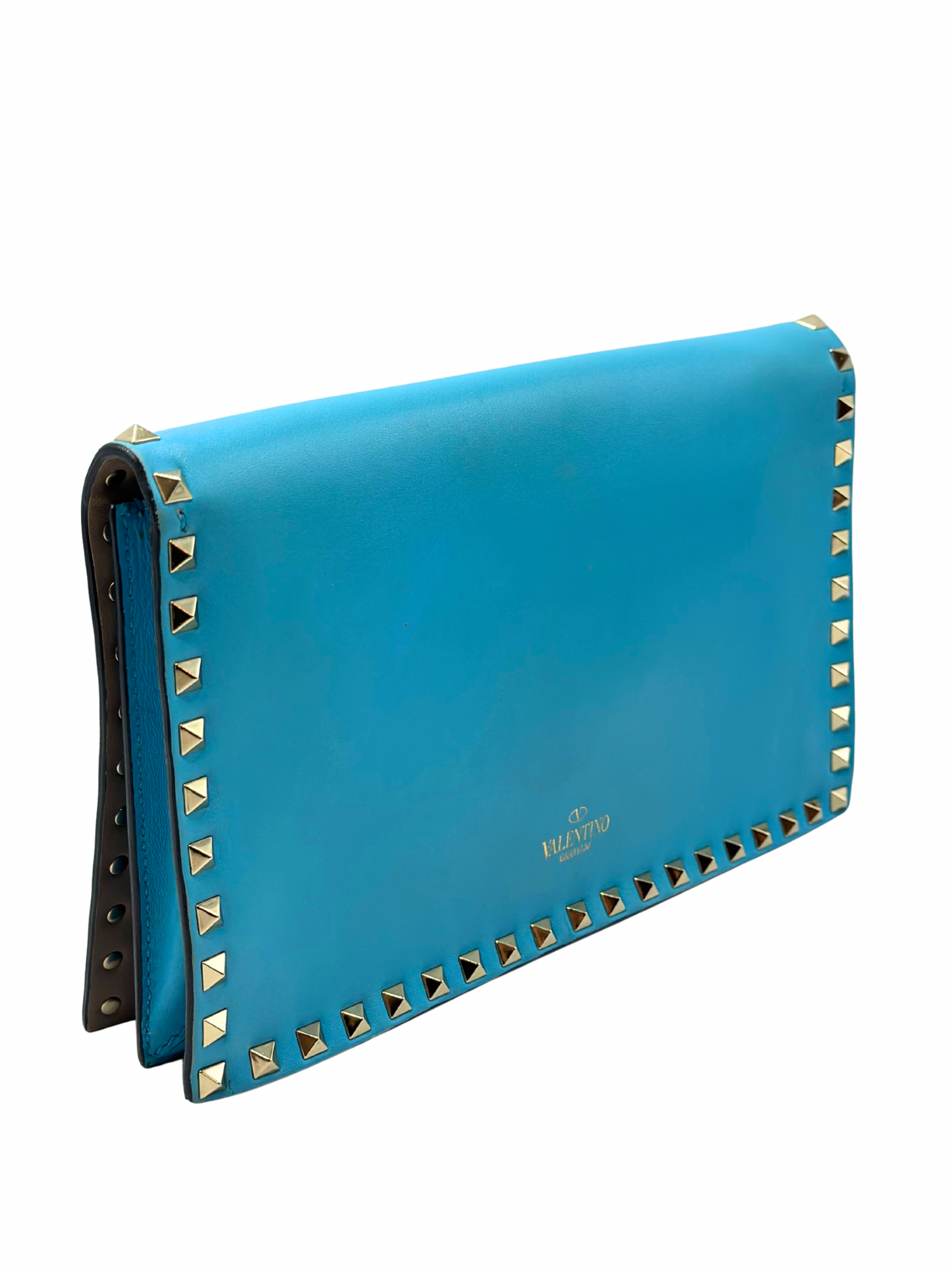 Clutch Celeste Valentino Garavani Rockstud