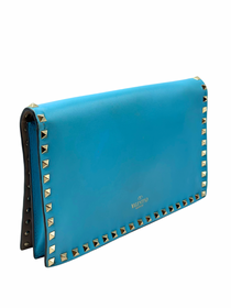 Clutch Celeste Valentino Garavani Rockstud