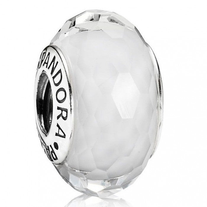 Charm Pandora Murano White Crystals