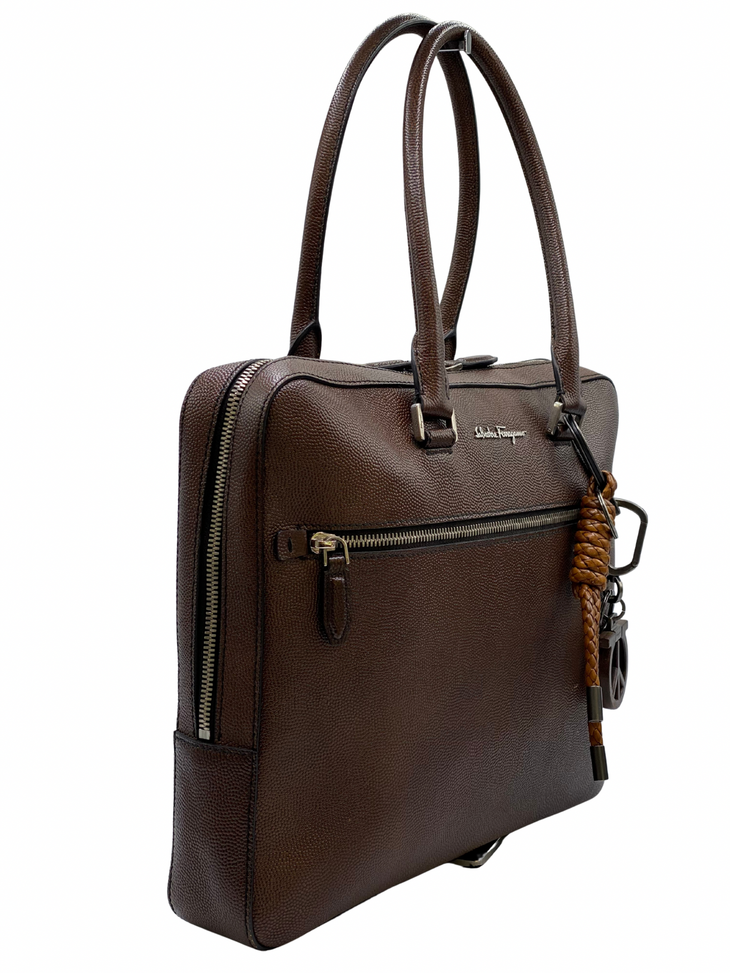 Maletín de Cuero Salvatore Ferragamo
