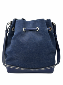 Cartera Azul Schutz Bucket Bag