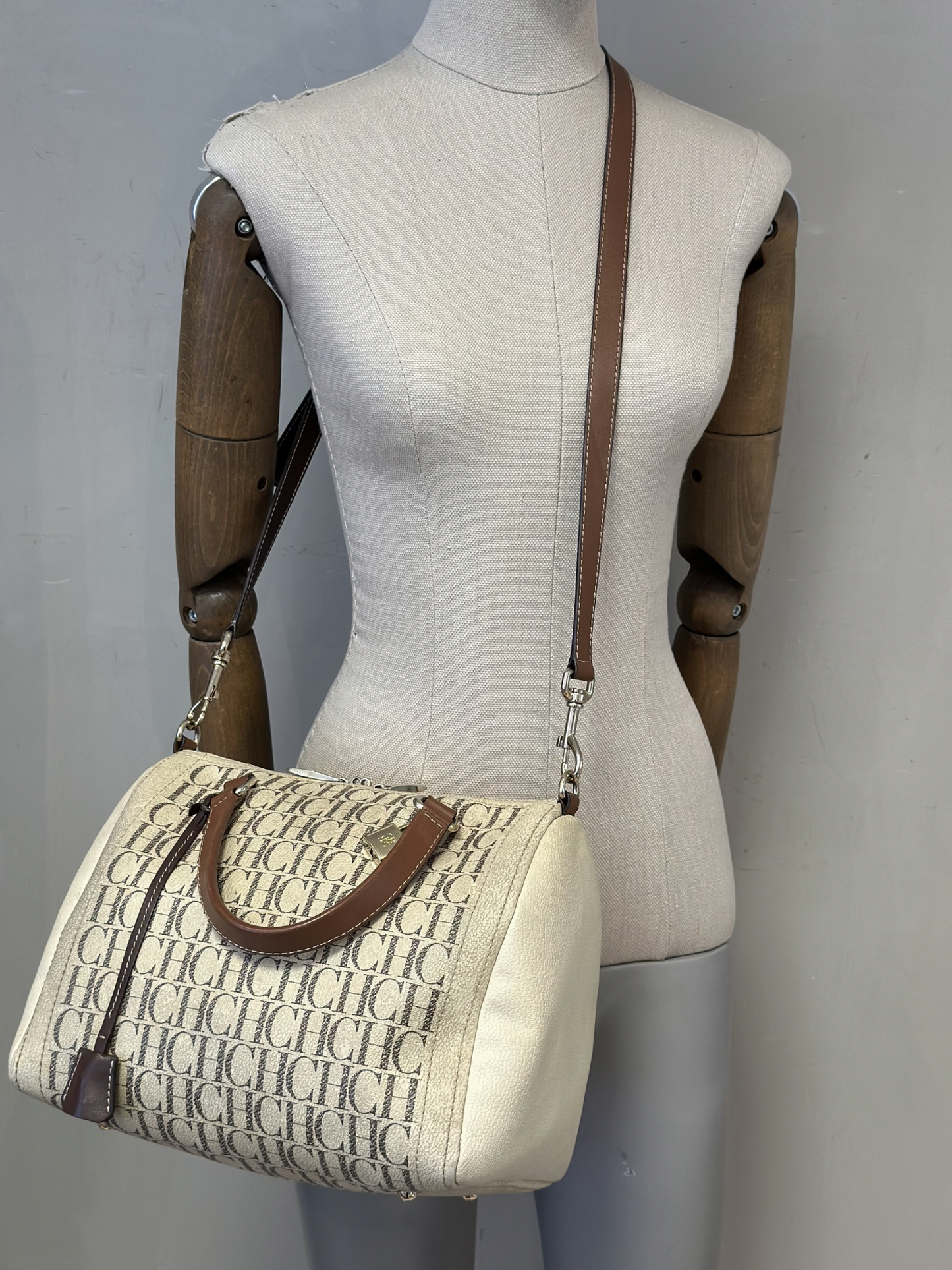 Cartera Beige Carolina Herrera Andy 7