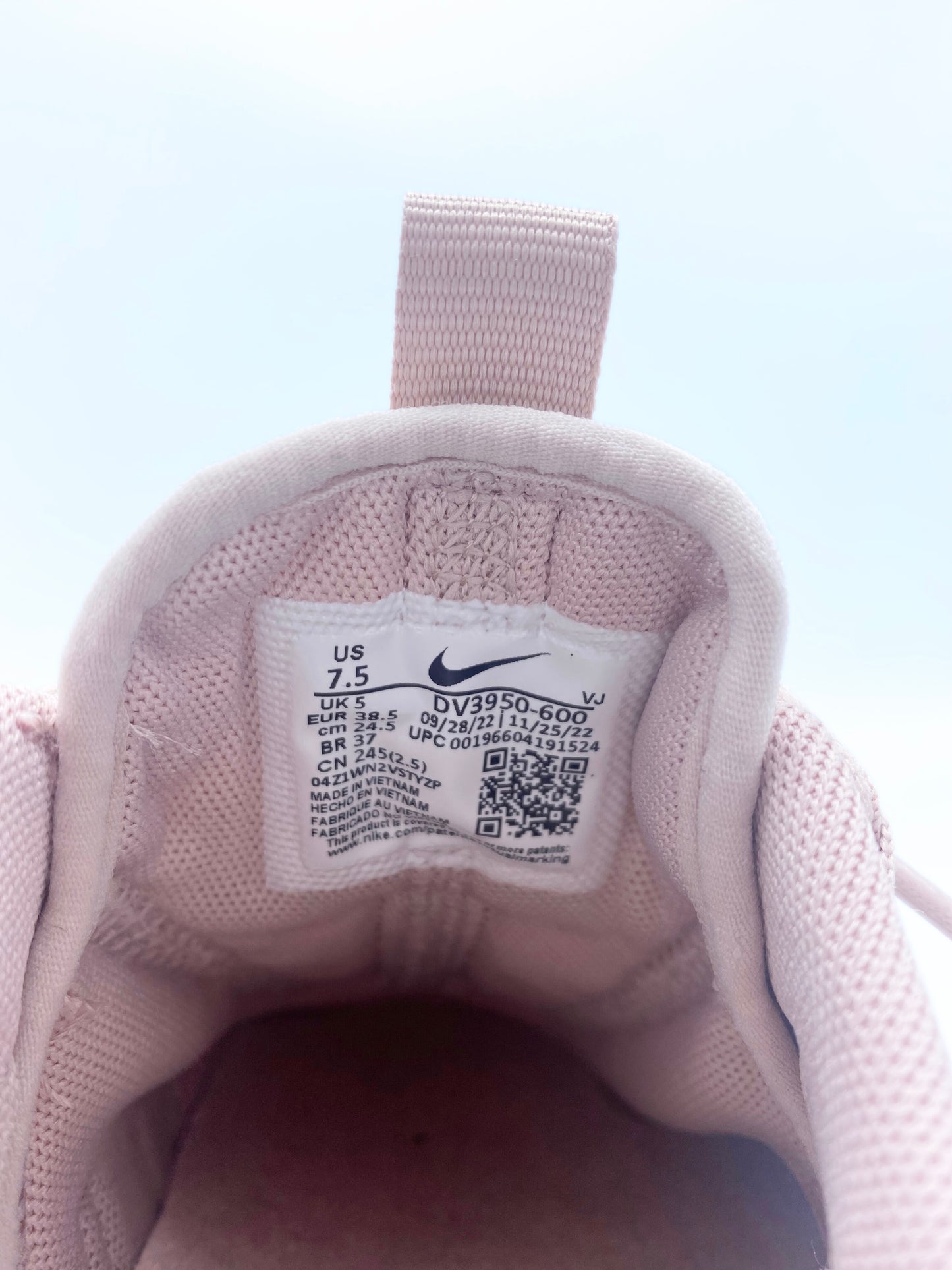Champion Nike Free Metcon 5 Pink (US7.5)