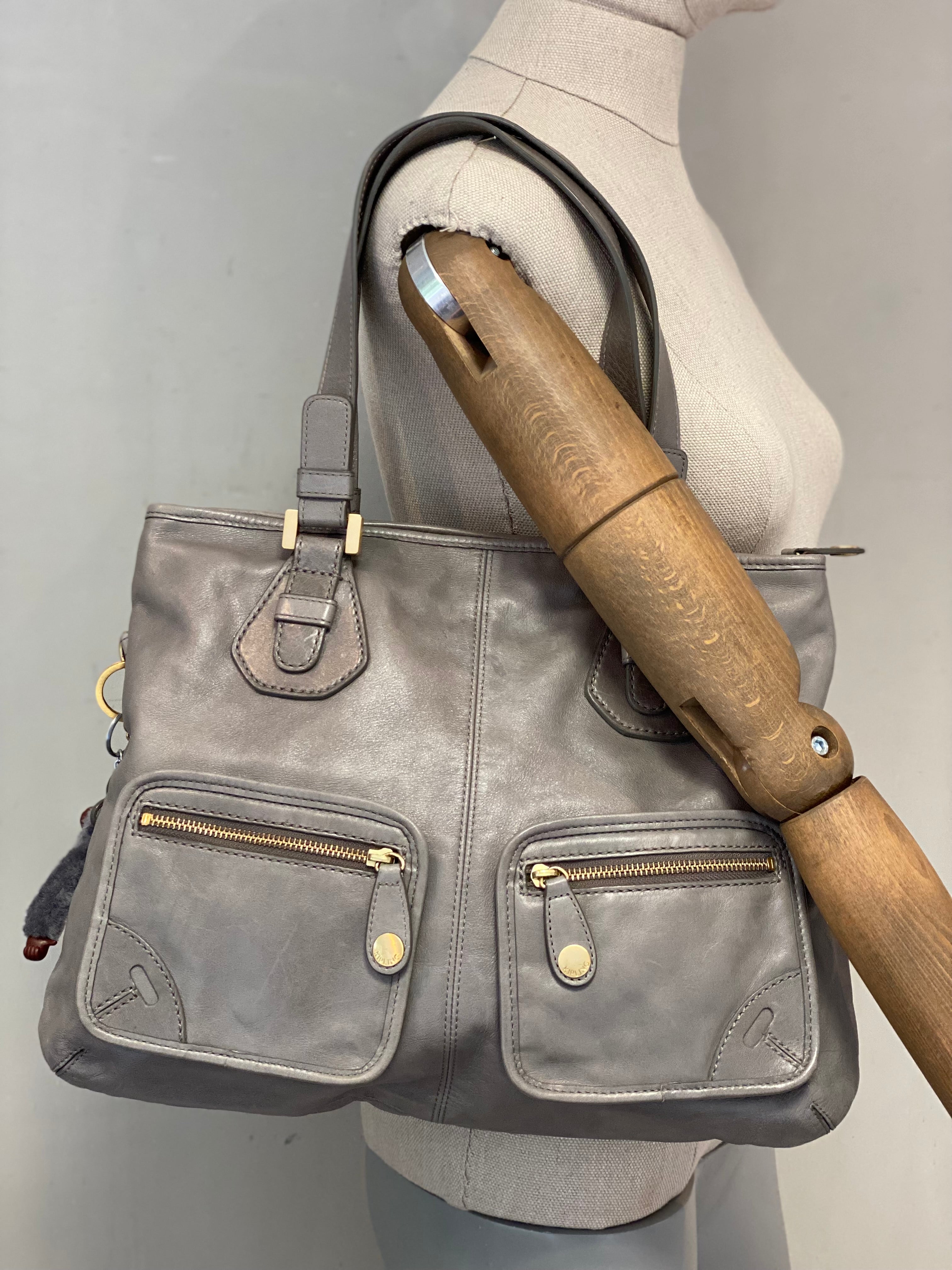 Cartera Kipling Leather Grey