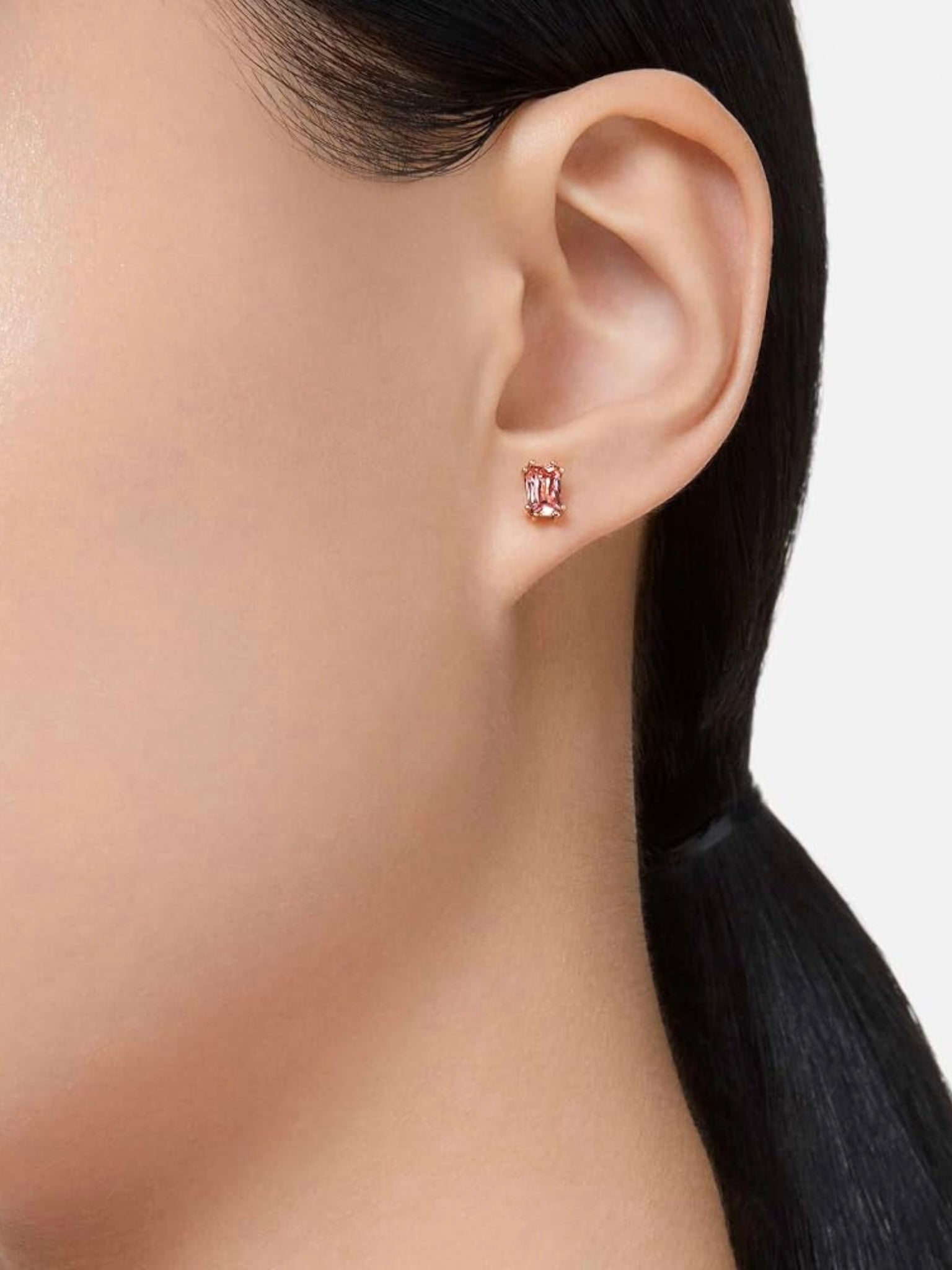 Aros Swarovski Stilla Pink Stud