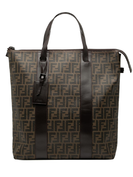 Bolso Tote Bag Fendi Zucca Spalmati