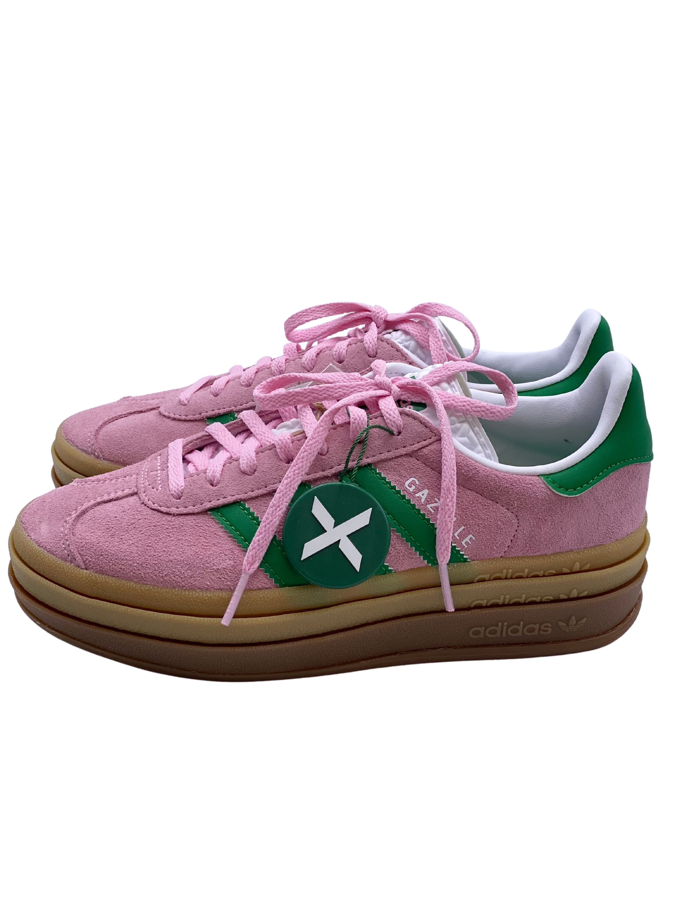 Champion Adidas Gazelle Bold W Pink NUEVO (US 5)