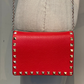 Bandolera Roja Valentino Garavani Rockstud