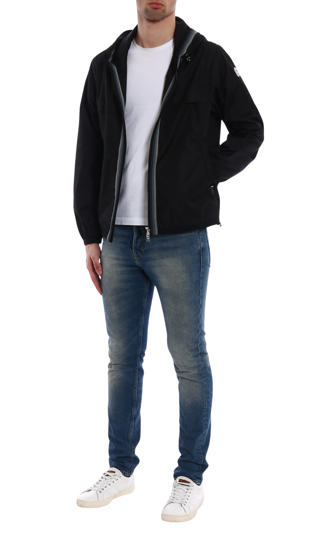 Campera Rompe vientos Moncler Anton (Talle 0)