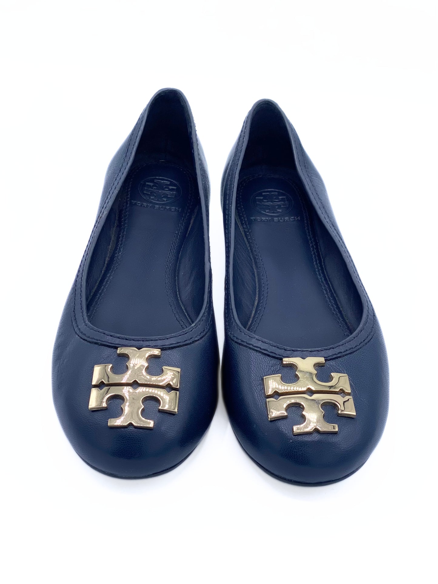 Chatita Bailarina Tory Burch Navy (37.5)