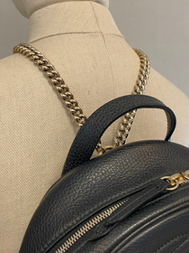 Mochila Negra Gucci Soho Interlocking