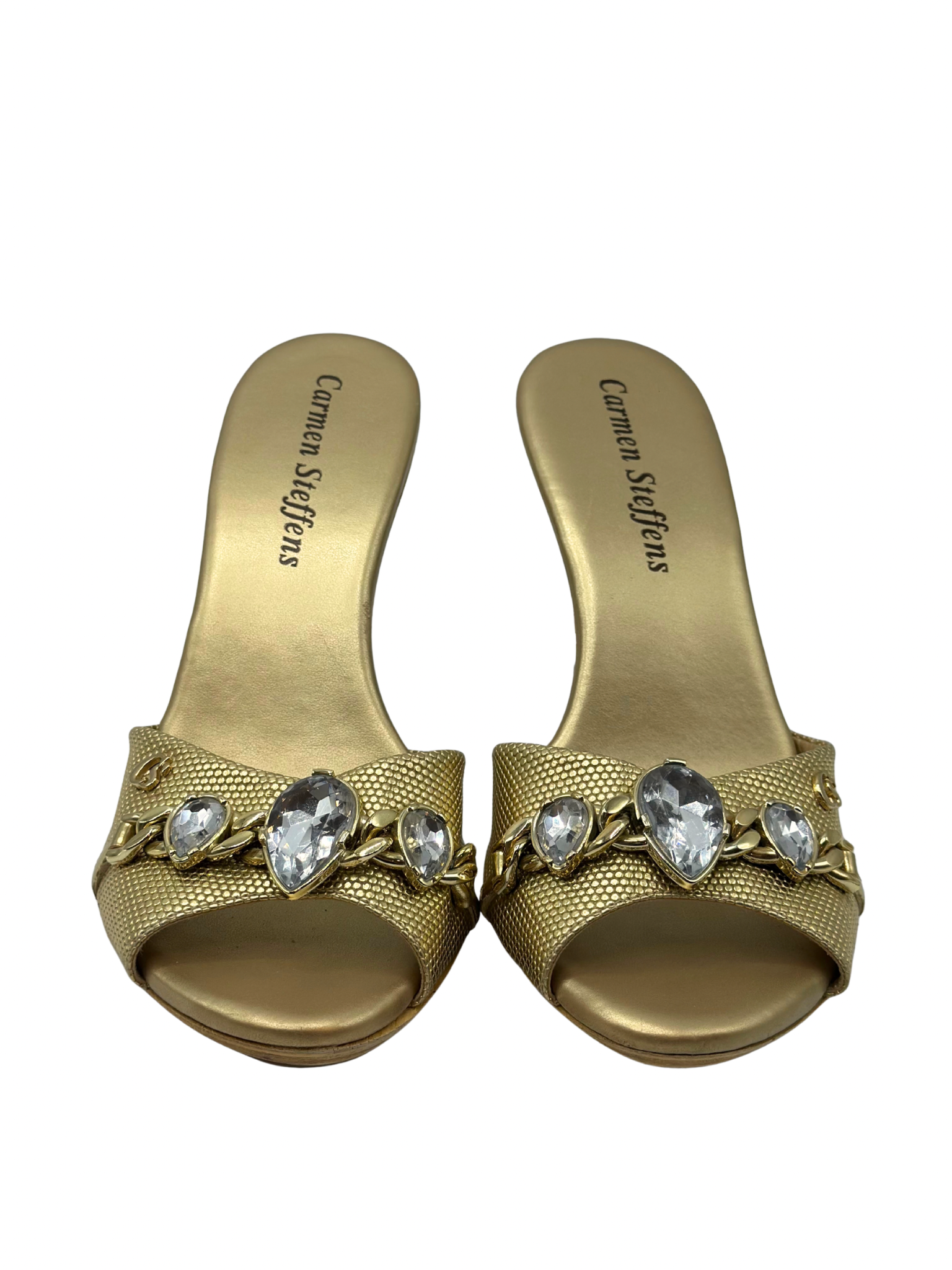Sandalias Doradas Carmen Steffens (38)