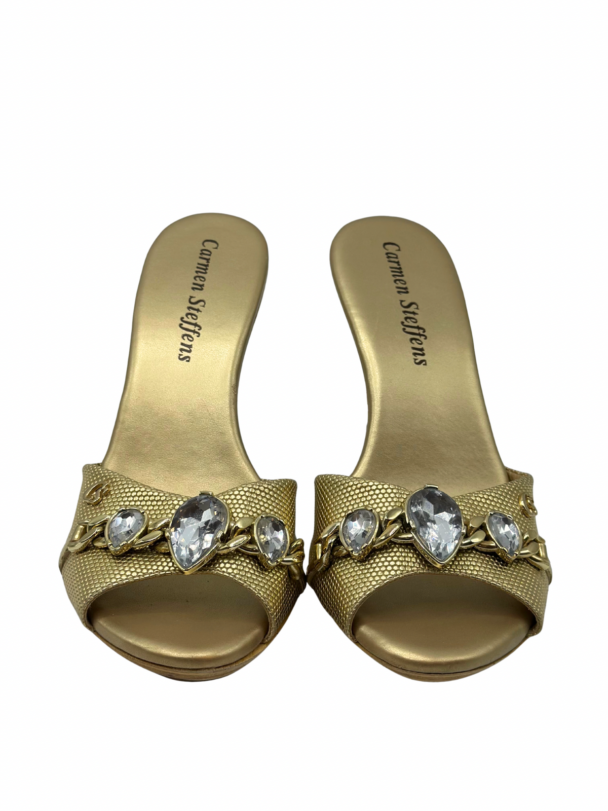 Sandalias Doradas Carmen Steffens (38)